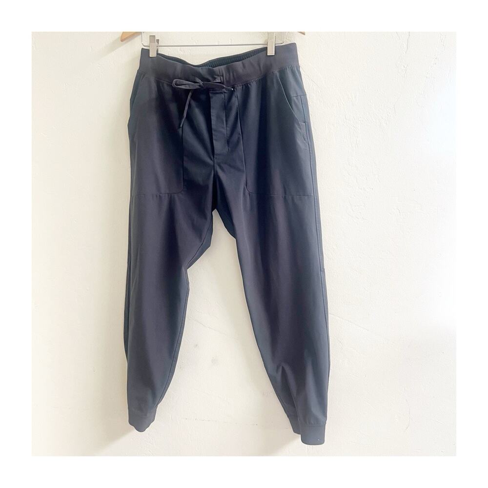 lululemon Men's Charcoal Jogger Sweatpants ABC warpstreme Size XL Inseam 29”